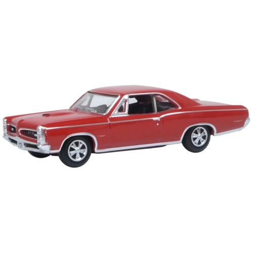 OX87PG66002 - 1/87 MONTERO RED PONTIAC GTO 1966