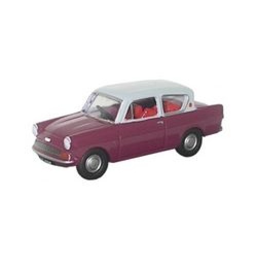 OXN105002 - N GAUGE FORD ANGLIA MAROON/GREY