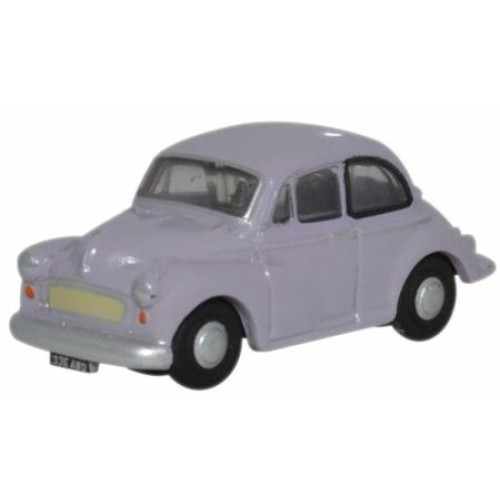 OXNMOS001 - N GAUGE MORRIS MINOR SALOON LILAC