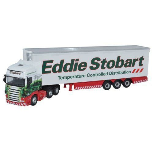 OXSTOB034 - 1/76 EDDIE STOBART SCANIA R420 TOPLINE FRIDGE