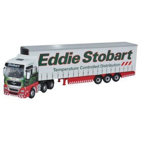 OXSTOB035 - 1/76 EDDIE STOBART MAN TGX XXL CURTAINSIDE