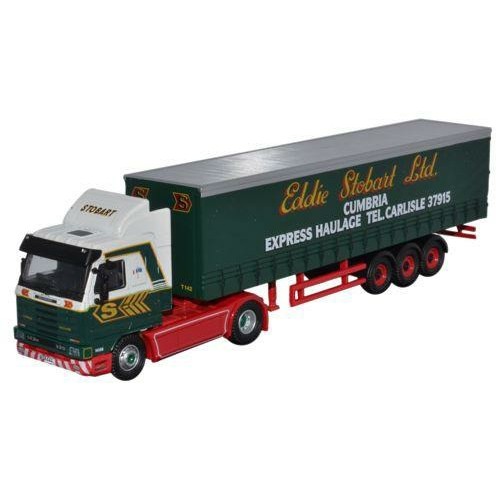 OXSTOB037 - 1/76 EDDIE STOBART SCANIA R143M CURTSINSIDE