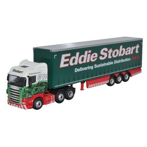 OXSTOB039 - 1/76 EDDIE STOBART SCANIA HIGHLINE CURTAINSIDE