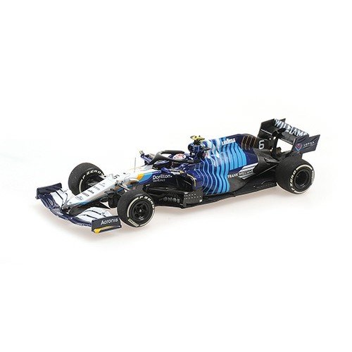 P417212206 - 1/43 WILLIAMS RACING MERCEDES FW43B - NICHOLAS LATIFI- SAUDI ARABIAN GP 2021