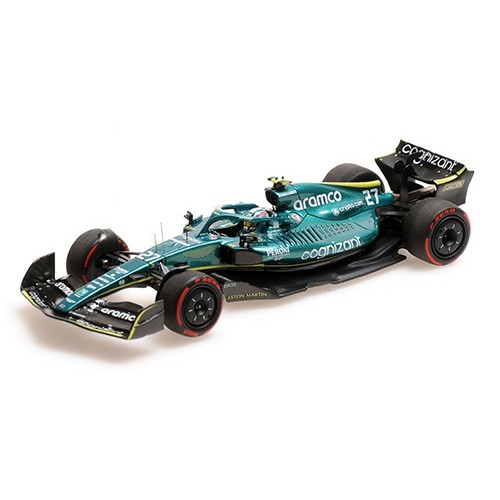 P417220127 - 1/43 ASTON MARTIN ARAMCO COGNIZANT FORMULA ONE TEAM AMR22 - NICO HULKENBERG - BAHRAIN GP 2022