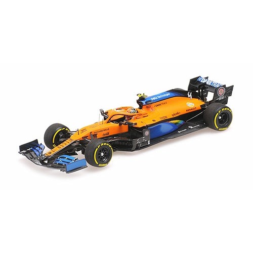 P537205104 - 1/43 MCLAREN RENAULT MCL35 L.NORRIS 4TH PLACE ITALIAN GP 2020