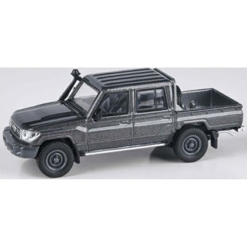 PAR55682 - 1/64 TOYOTA LAND CRUISER DOUBLE CAB LC79 GRAPHITE GREY 2014 (LHD)