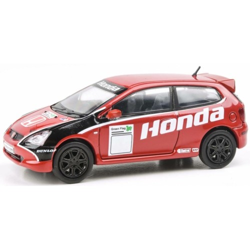 PAR65349 - 1/64 HONDA CIVIC TYPE-R EP3 BTCC HONDA RACING 2001 (RHD)