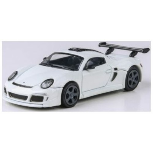 PAR65387 - 1/64 RUF CTR3 CLUBSPORT GRAND PRIX WHITE 2012 (RHD)