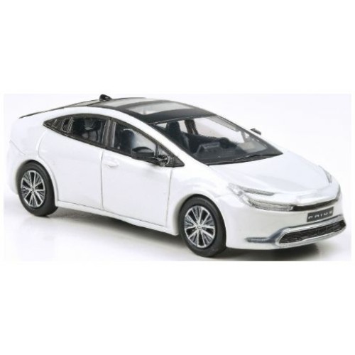 PAR65604 - 1/64 TOYOTA PRIUS WIND CHILL WHITE 2023 (RHD)