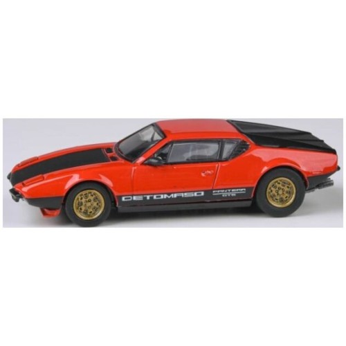 PAR65644 - 1/64 DE TOMASO PANTERA RED/BLACK LIGHTS DOWN 1972 (RHD)