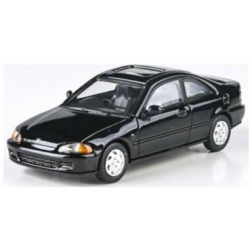 PAR65761 - 1/64 HONDA CIVIC COUPE EJ1 BLACK 1995 (RHD)