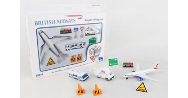 PPRT6001A - BRITISH AIRWAYS AIRPORT PLAYSET