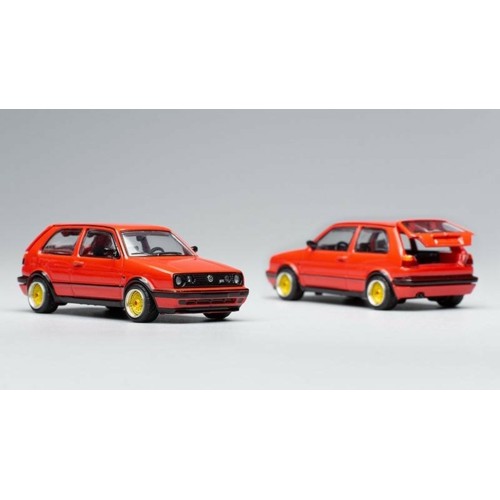 PR640003 - 1/64 VOLKSWAGEN GOLF GTI MKII RED