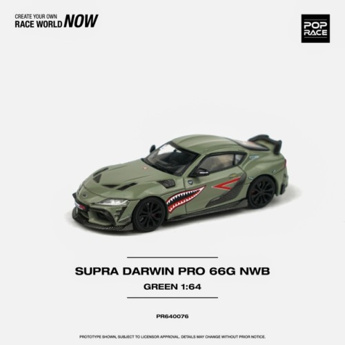 PR640076 - 1/64 DARWIN PRO 66G NWB SUPRA A90 GREEN