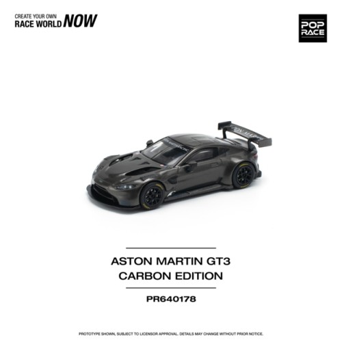 PR640178 - 1/64 ASTON MARTIN VANTAGE GT3 - CARBON EDITION