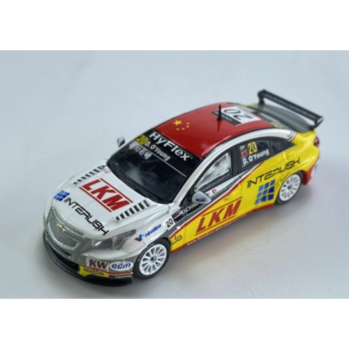 PR64CRUZE12MWTC - 1/64 CHERVOLET CRUZE WTCC MACAU 2012 NO.20 DARRYL O'YOUNG (JP)