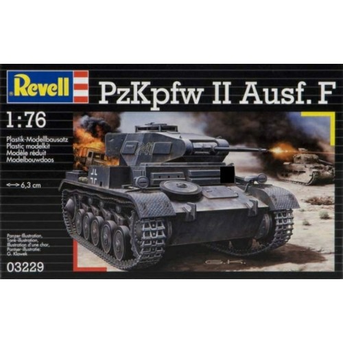 R03229 - 1/76 PANZER II AUSF.F (PLASTIC KIT)