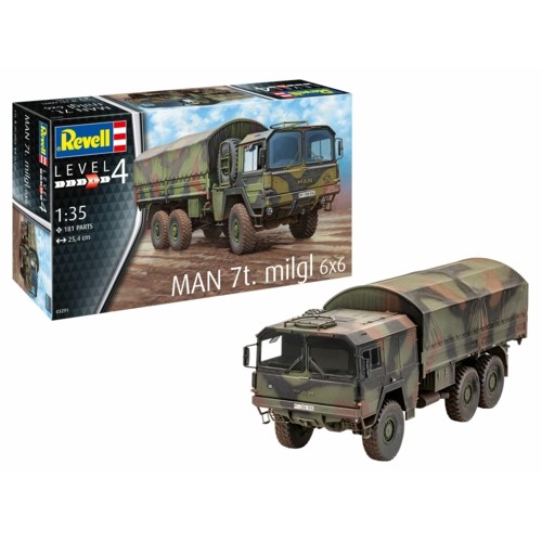 R03291 - 1/35 MAN 7T MILGL (PLASTIC KIT)