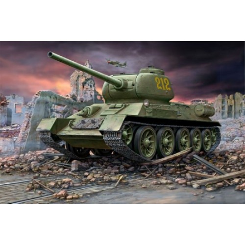 R03302 - 1/72 T34/85 (PLASTIC KIT)