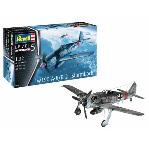 R03874 - 1/32 FW190 A-8 STURMBOCK (PLASTIC KIT)