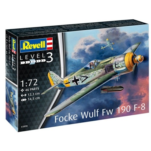 R03898 - 1/72 FOCKE WULF FW190 F-8 (PLASTIC KIT)