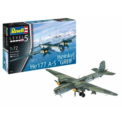 R03913 - 1/72 HEINKEL HE177 A-5 GREIF (PLASTIC KIT)