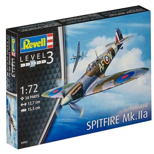 R03953 - 1/72 SPITFIRE MK.IIA (PLASTIC KIT)