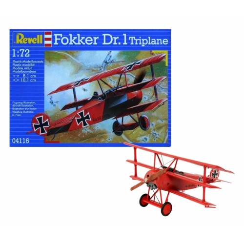 R04116 - 1/72 FOKKER DR.1 TRIPLANE