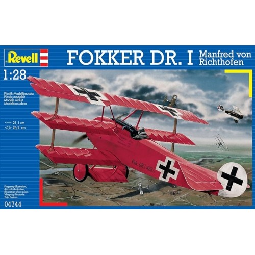 R04744 - 1/28 FOKKER DR.I 