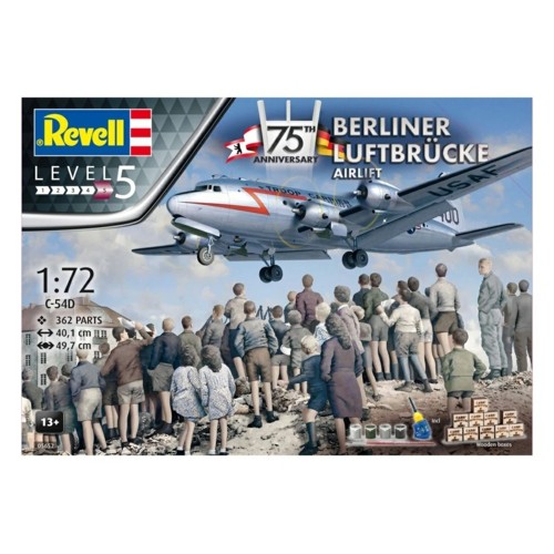 R05652 - 1/72 GIFT SET BERLIN AIRLIFT 75TH ANNIVERSARY (PLASTIC KIT)