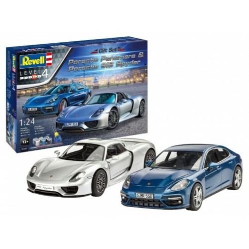 R05681 - 1/24 GIFT SET - PORSCHE (PLASTIC KIT)