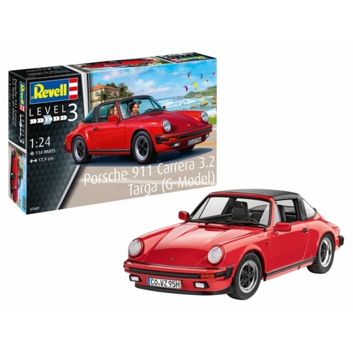 R07689 - 1/24 PORSCHE 911 G MODEL TARGA (PLASTIC KIT)