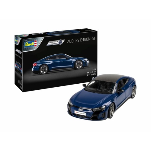 R07698 - 1/24 AUDI E-TRON GT EASY-CLICK-SYSTEM (PLASTIC KIT)