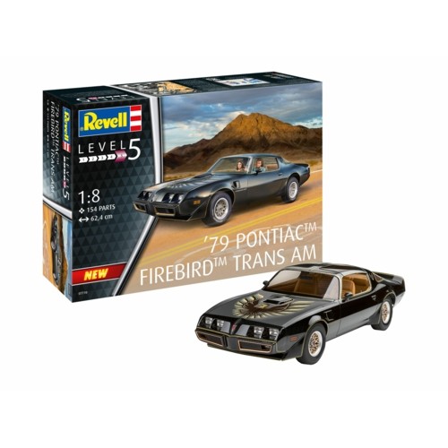 R07710 - 1/8 PONTIAC FIREBIRD TRANS AM (PLASTIC KIT)