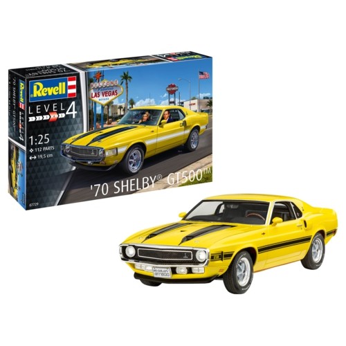 R07729 - 1/25 70 SHELBY MUSTANG GT500 (PLASTIC KIT)