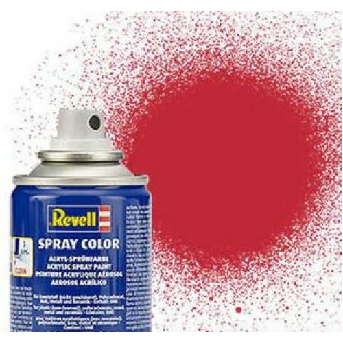 R34136 - X2 100ML SPRAY CARMINE RED SOLID MATT