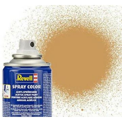 R34188 - X2 100ML SPRAY OCHRE BROWN SOLID MATT