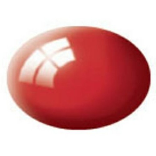 R36131P6 - x6 NO.31 FIERY RED AQUA COLOUR GLOSS 18ML