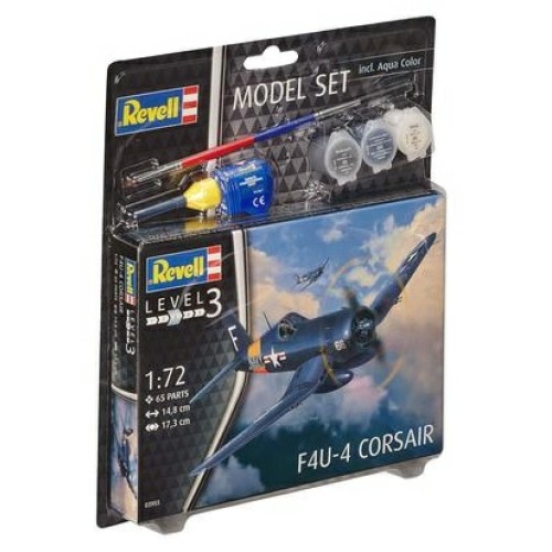 R63955 - 1/144 F4U-4 CORSAIR MODEL SET (PLASTIC KIT)