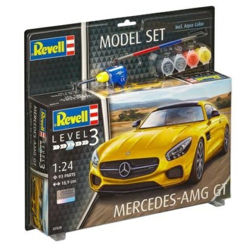 R67028 - 1/24 MERCEDES AMG GT MODEL SET (PLASTIC KIT)