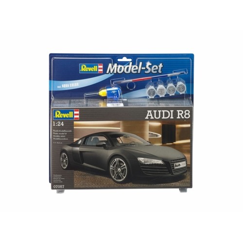 R67057 - 1/24 AUDI R8 MODEL SET (PLASTIC KIT)