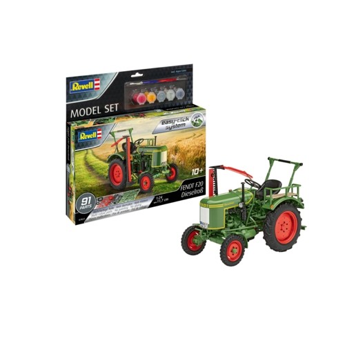 R67822 - 1/24 MODEL SET FENDT F20 DIESELROBE EASY-CLICK-SYSTEM (PLASTIC KIT)