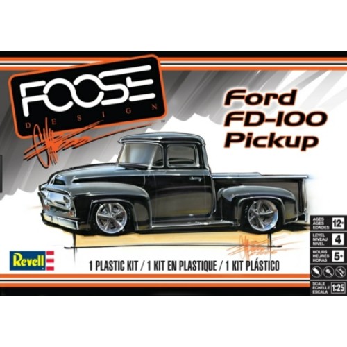 RVM4426 - 1/25 FORD FD-100 PICKUP (PLASTIC KIT)