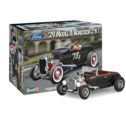 RVM4463 - 1/25 1929 FORD MODEL A ROADSTER (PLASTIC KIT)