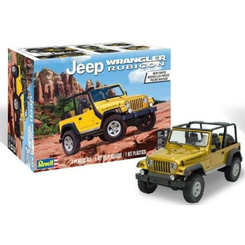 RVM4501 - 1/25 JEEP WRANGLER RUBICON (PLASTIC KIT)