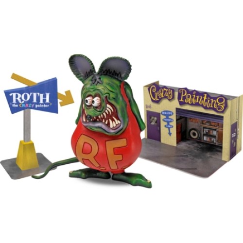 RVM6732 - 1/25 RAT FINK WITH DIORAMA (PLASTIC KIT)