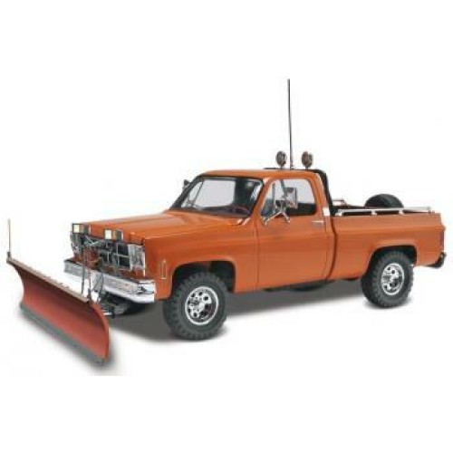 RVM7222 - 1/24 GMC PICKUP WITH SNOW PLOUGH (PLASTIC KIT)