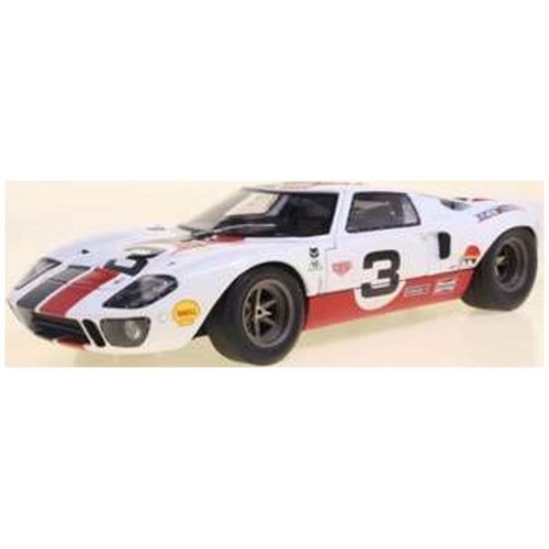 SOL1803010 - 1/18 FORD GT40 MK.1 ERIC DEAN DESIGN WHITE 2015