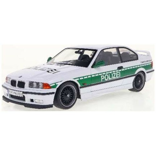 SOL1803915 - 1/18 BMW E36 M3 COUPE SOLIDO WORKS DRIFT POLIZEI WHITE 1991